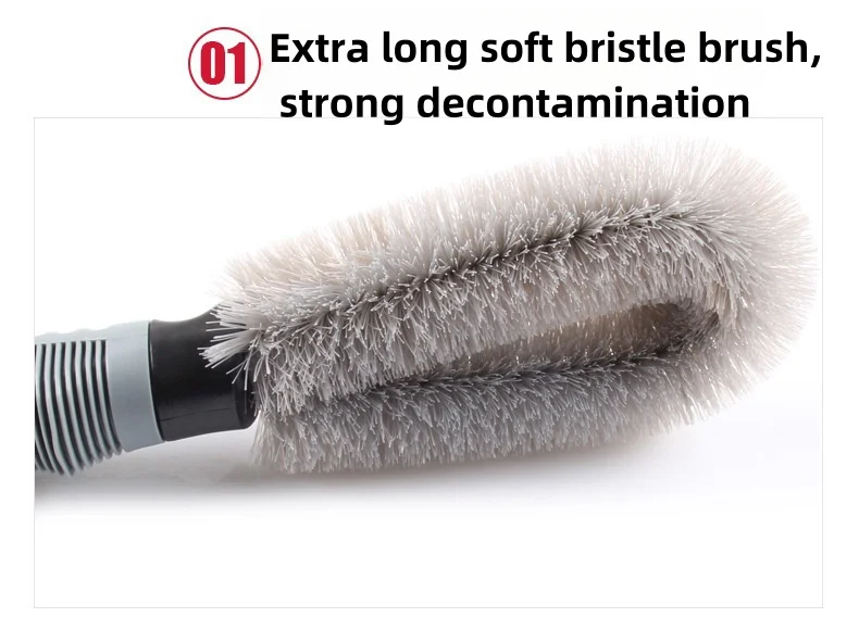 Special brush for cleaning wheels（3PCS）