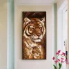 Tiger  Family  | Full Round Diamond Painting Kits