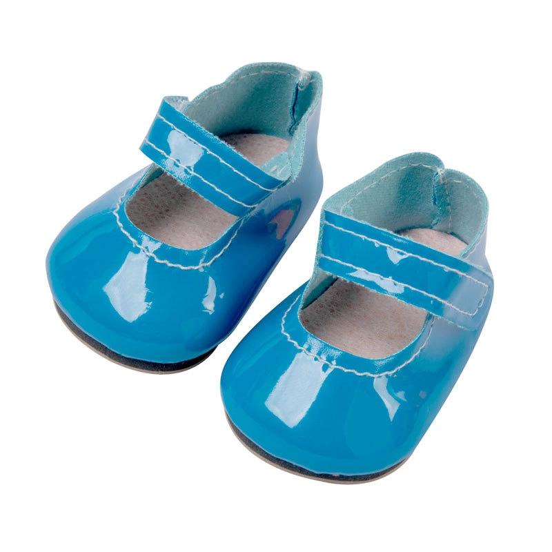 43cm Baby Shoes 18 Inch American Girl Shaf Doll Pink Leather Shoes