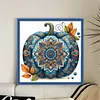 Pumpkin-Partial 11CT Stamped Cross Stitch Bead Embroidery 36*36cm/14.17*14.17in tapestrymarket