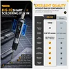 FNIRSI HS-02A 100W Portable Corded Soldering Iron Kit, 3-Speed ​​Rapid Heating, 330-100&deg;F, 3 Preset Temperatures, 6 F245 Soldering Tips, Smart Digital Soldering Pen Tool, Suitable for Electronics Repair