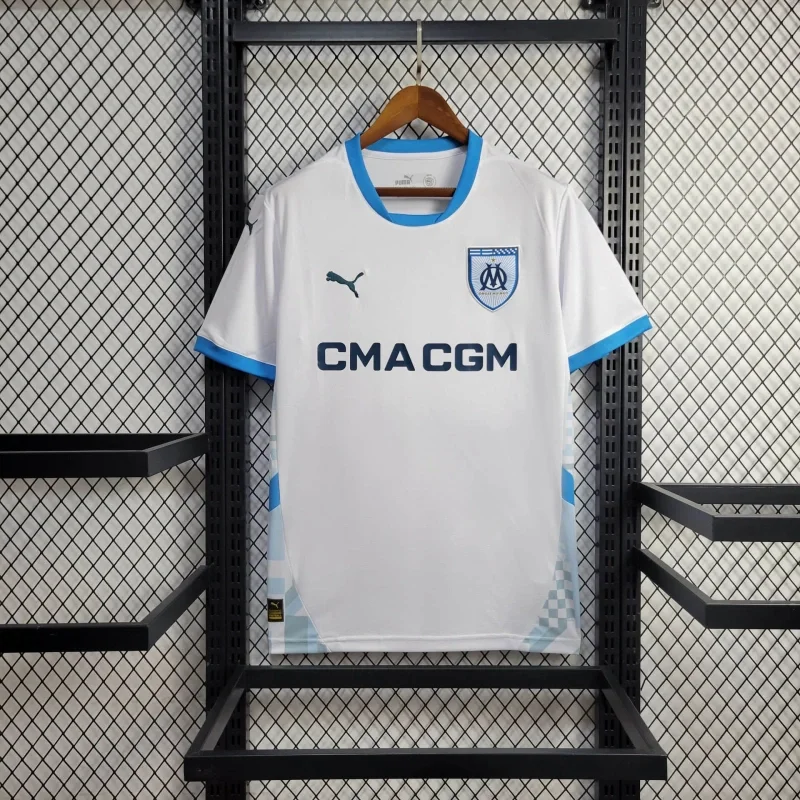 24/25 Marseille Home Football Shirt 1:1 Thai Qaulity