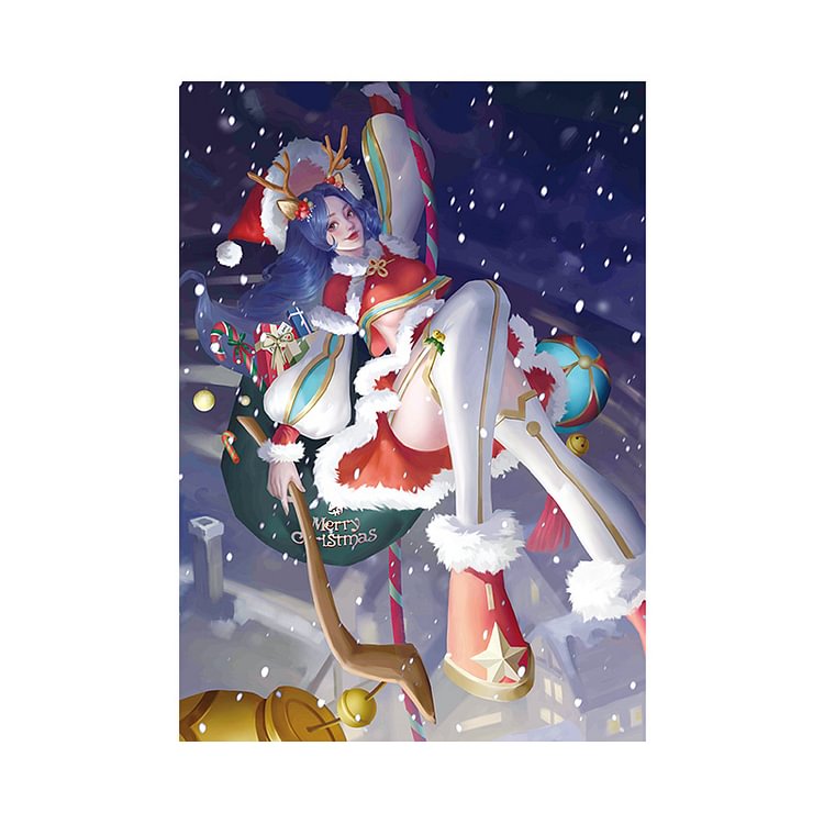 Sunnypuzzle™-Christmas Maiden Puzzle