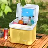 15L Camping Cooler Box Insulated Ice Chest Portable Ice Bucket for Outdoor Use