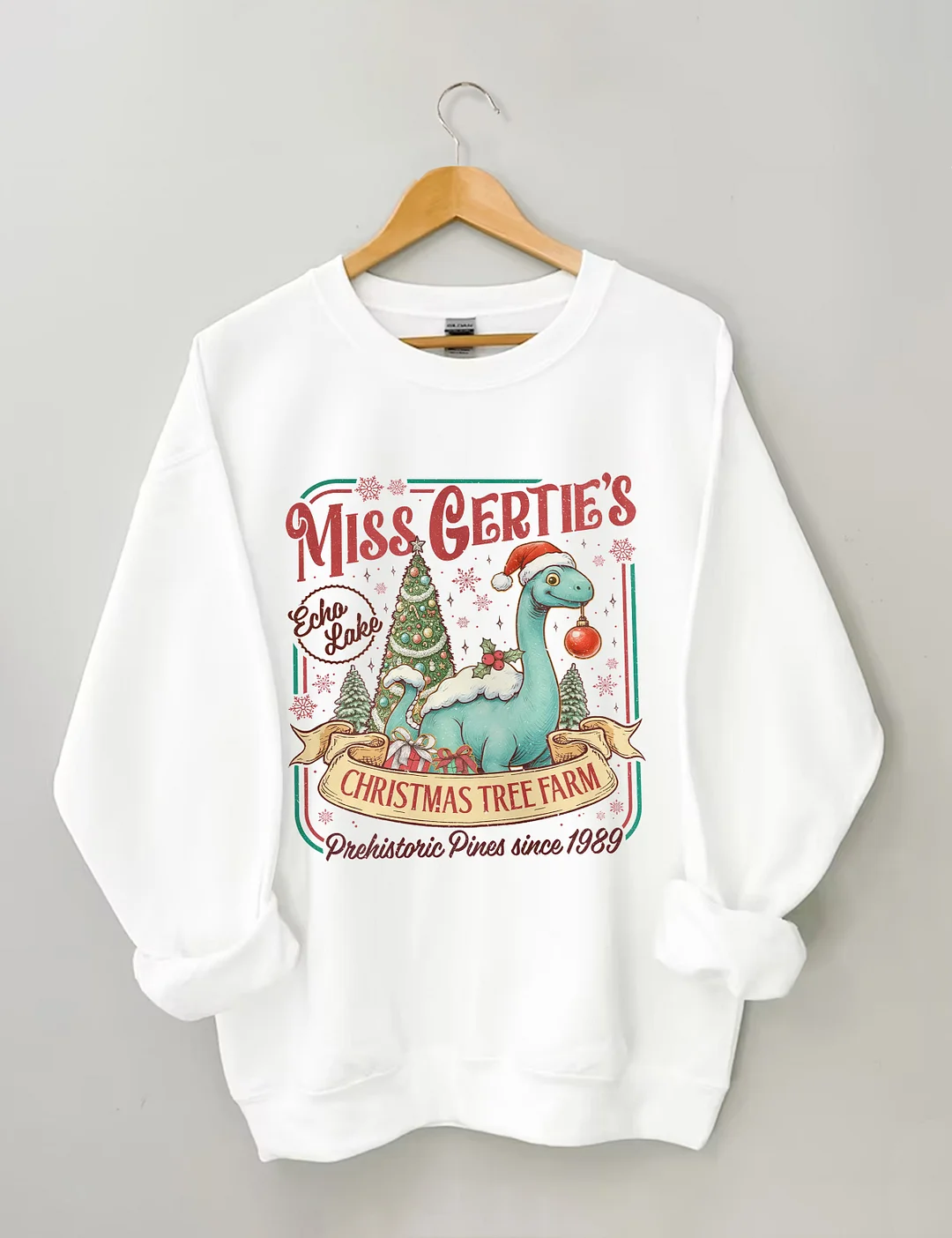 Miss Gertie&rsquo;s Christmas Holiday Vacation Sweatshirt