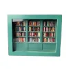 Anxiety Bookshelf, Miniature Wooden Bookshelf To Get Rid Of Anxiety, Wooden Library To Relieve Stress, Toy Bookshelf, Fun Gift For Book Lovers
