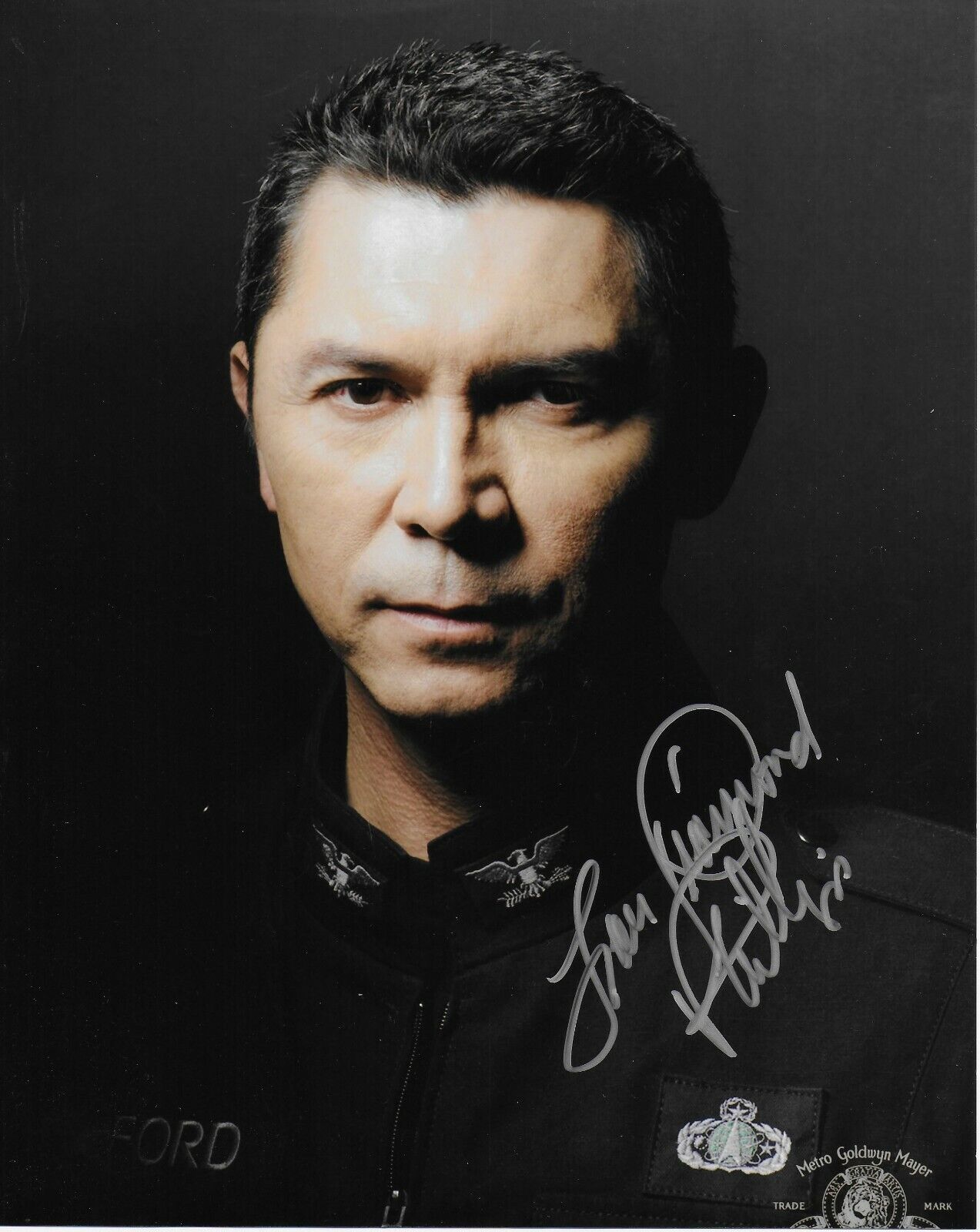 Lou Diamond Phillips Stargate Universe Original Signed 8X10 Photo Poster painting #2 @HShow