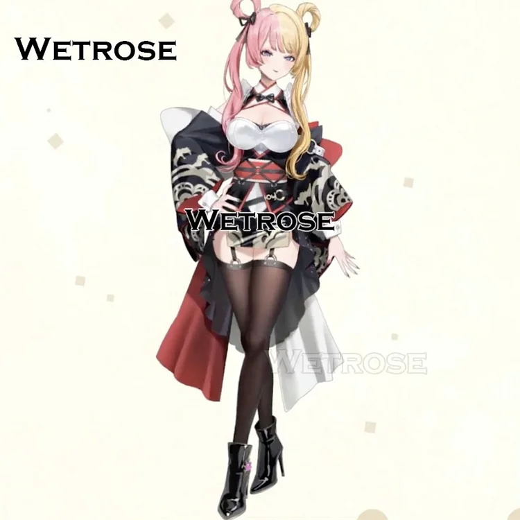 【Deposit Poll】Wetrose Nijisanji EN Kotoka Torahime 虎姫 コトカ Kimono Bunny Girl Outfit Cosplay Costume