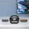 2Pcs Racing Steering Wheels for Nintendo for Switch 2 Controller Handle Grips