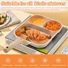 3in1 Egg Frying Pan Breakfast Nonstick Omelet Pan for Gas Stove Induction Cooker