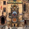 Prague Astronomical Clock Fridge Magnet High-end 3D Gear Rotating Wooden Magnetic Sticker Creative Gift