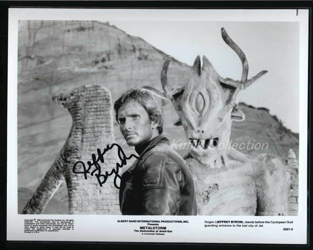 Jeffrey Byron - Signed Autograph Movie Still - Metalstorm - Port Charles