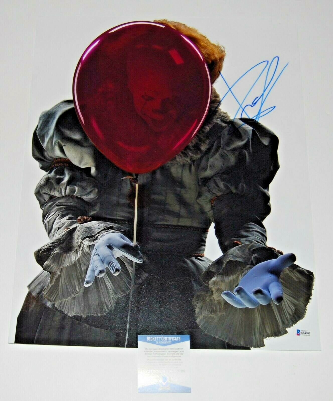 BILL SKARSGARD signed (IT) autographed 16X20 Photo Poster painting *Pennywise* BECKETT #2