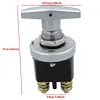 12-24V Battery Disconnect Switch Battery Isolator Switch Battery Circuit Cutter