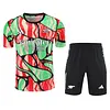2025/2026 Arsenal Pre-Match Training Red Green Shirt+Shorts 1:1 Thai Quality