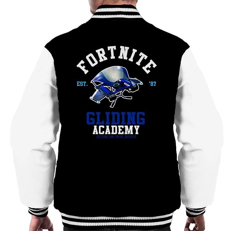 Fortnite Gliding Academy Men's Varsity Jacket