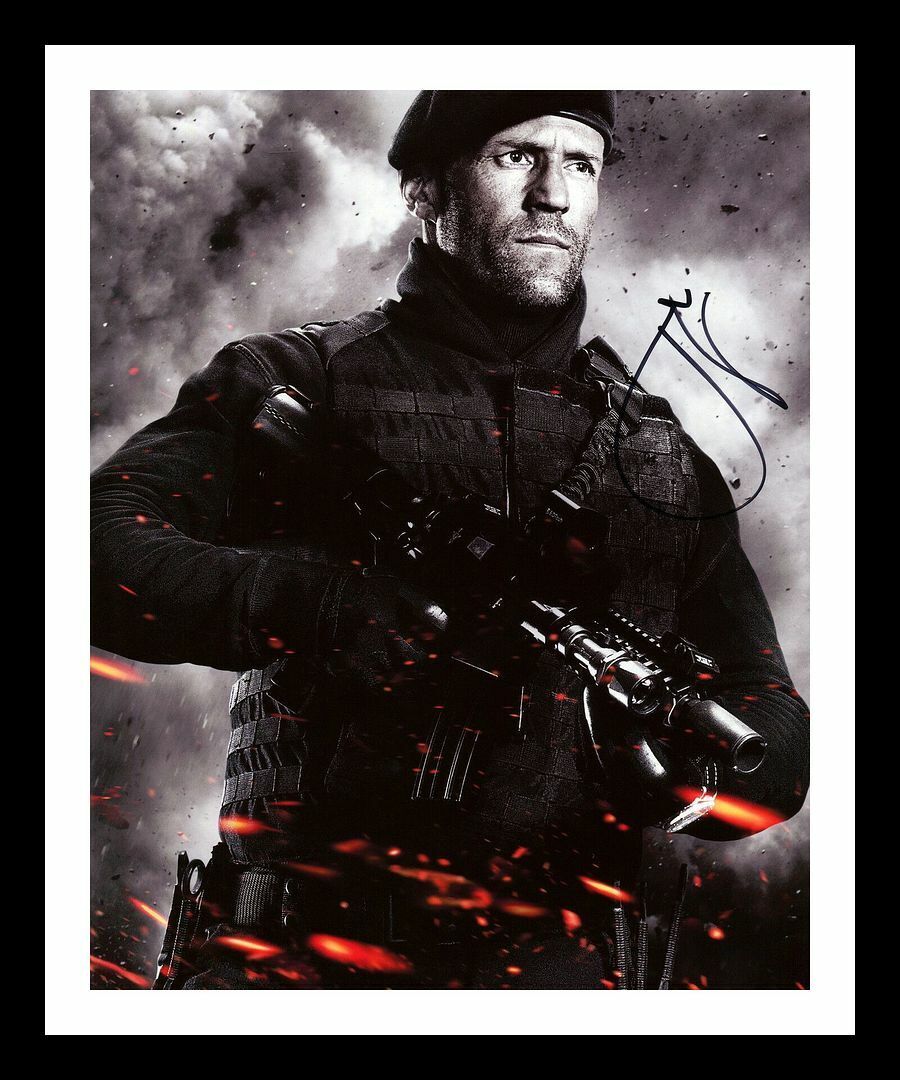 Jason Statham Autographed Signed & Framed Photo Poster painting