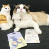 Coupe-ongles professionnel anti-accidentel pour animaux de compagnie &agrave; trou rond