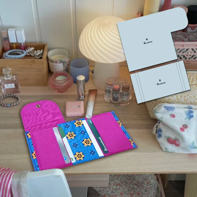 Easy Card Wallet Sewing Template—With Tutorial