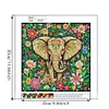 DIY Partial Special Shaped Drill Diamond Painting-Elephant