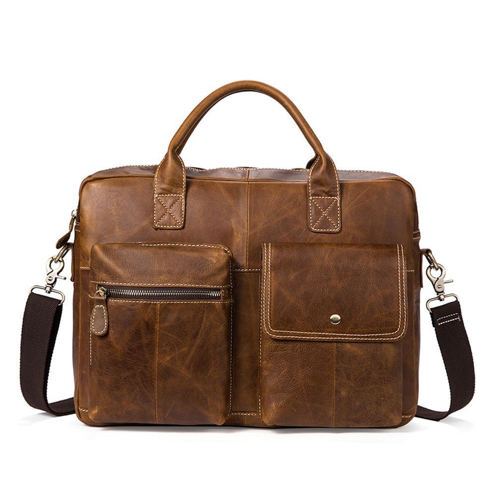 Mens Business Large Capacity Durable Briefcase