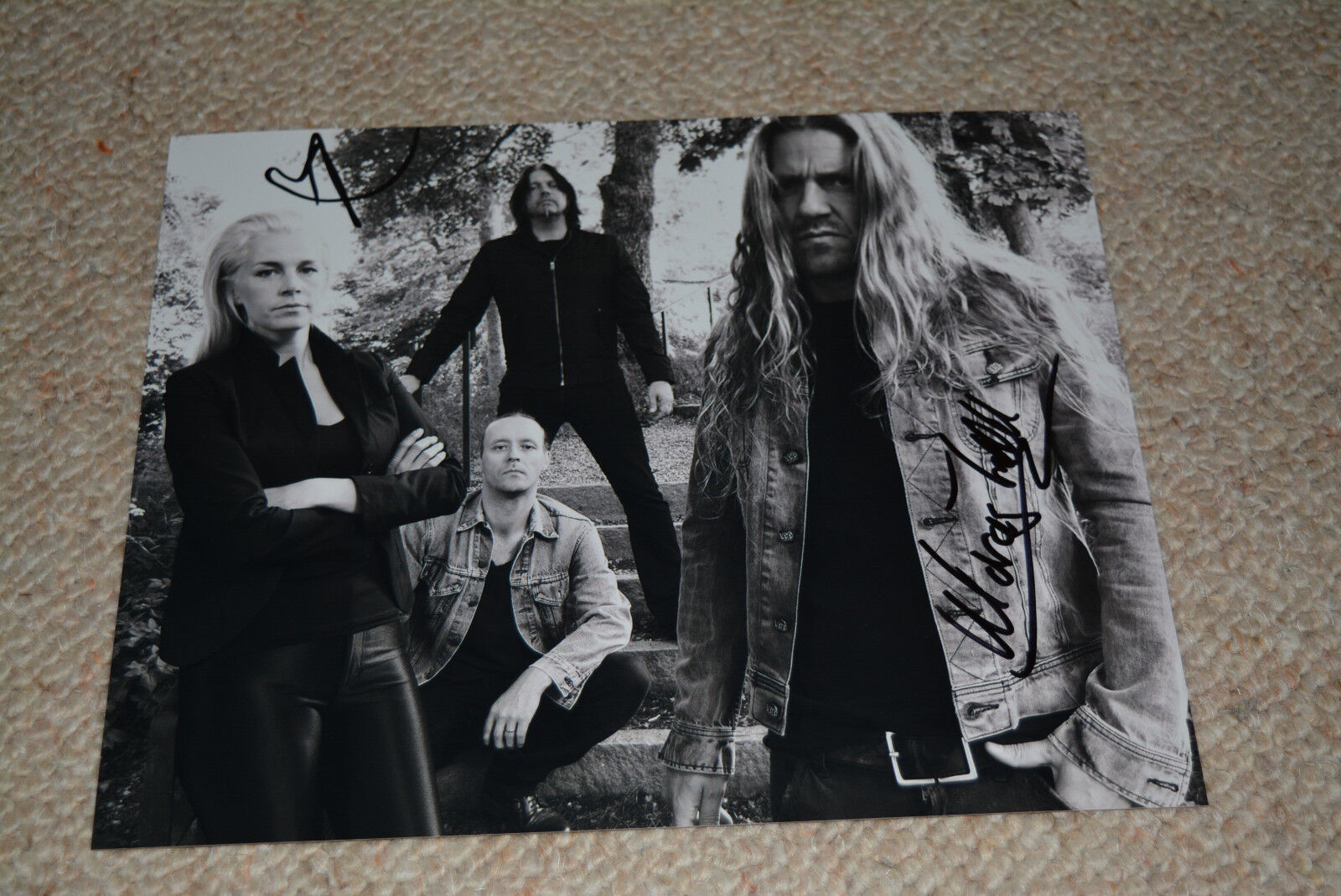 AVATARIUM signed autograph In Person 8x10 20x25cm JENNIE-ANN SMITH Doom Metal