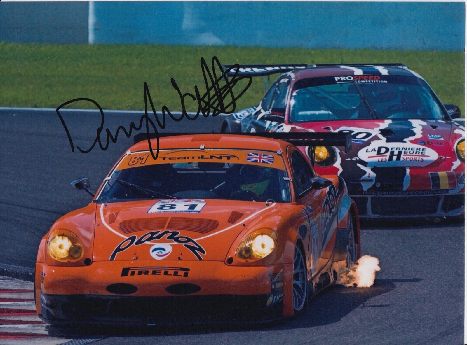 Danny Watts Hand Signed 8x6 Photo Poster painting - Le Mans Autograph 1.