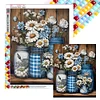 Diamond Painting -DIY Full Square Drill Daisy Vase(40x50cm)