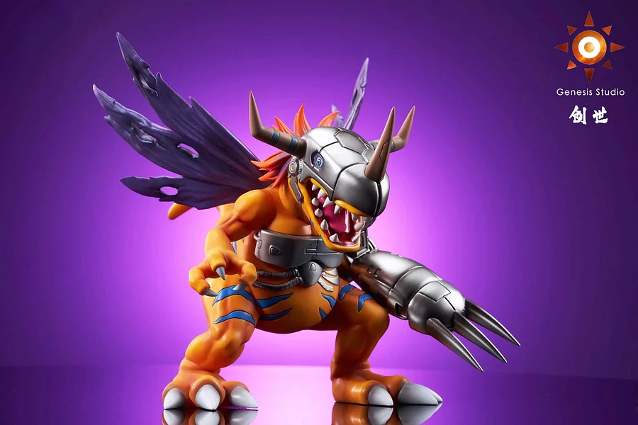PRE-ORDER Genesis Studio - Digimon Metal Greymon Statue(GK)