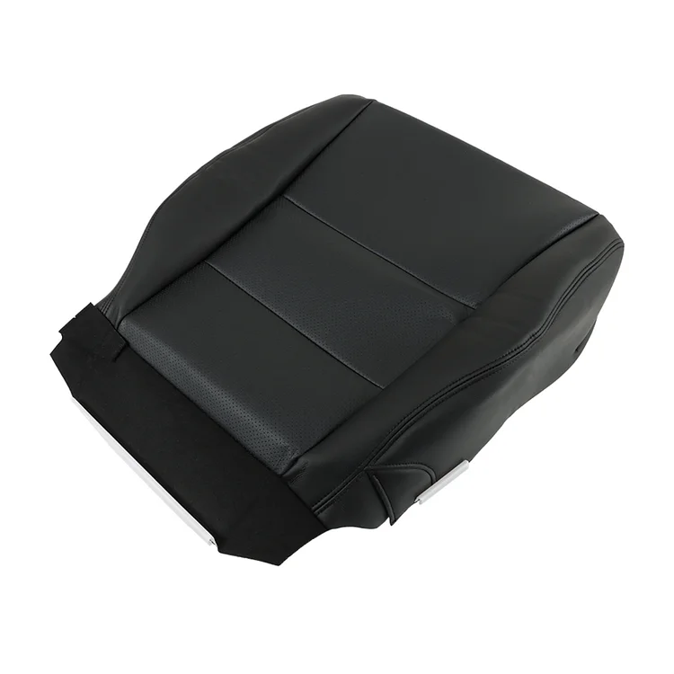 SEBLAFF Black Seat Cover Bottom Leather Driver Replacement for 2007-2012 Acura