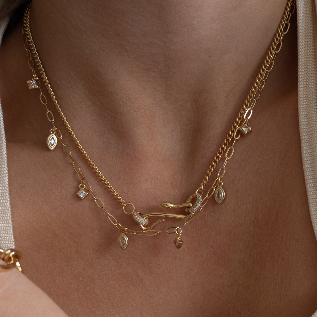 Women's Vintage Snake Necklace