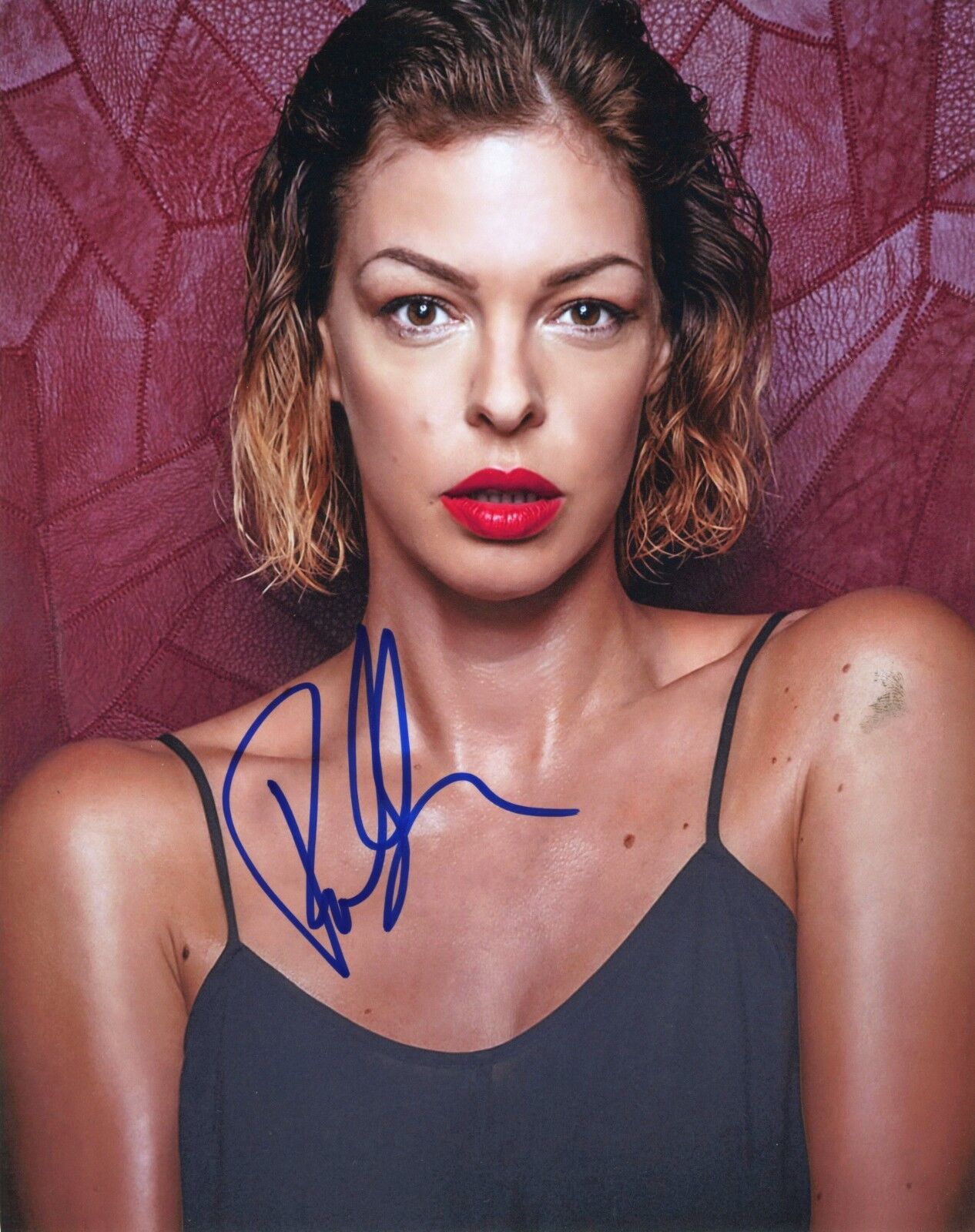 ~ POLLYANNA McINTOSH Authentic Hand-Signed THE WALKING DEAD - Jadis