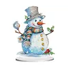 DIY Christmas Bird Santa Diamond Painting Ornaments