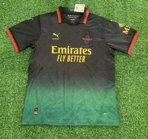 2024/2025 AC Milan Fourth Away Black Soccer Jersey 1:1 Thai Quality