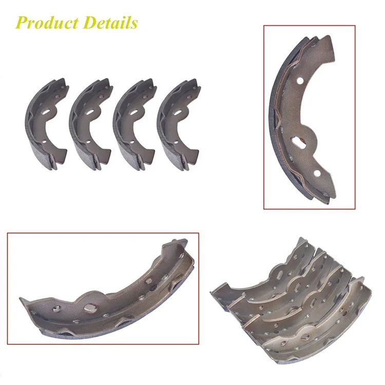 SEBLAFF kart Brake Shoe Kit Both Wheels Replacement for kart 16279 2-11170 2-11166