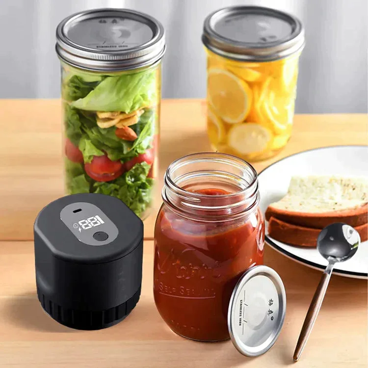 Electric Mason Jar Vacuum Sealer Kit