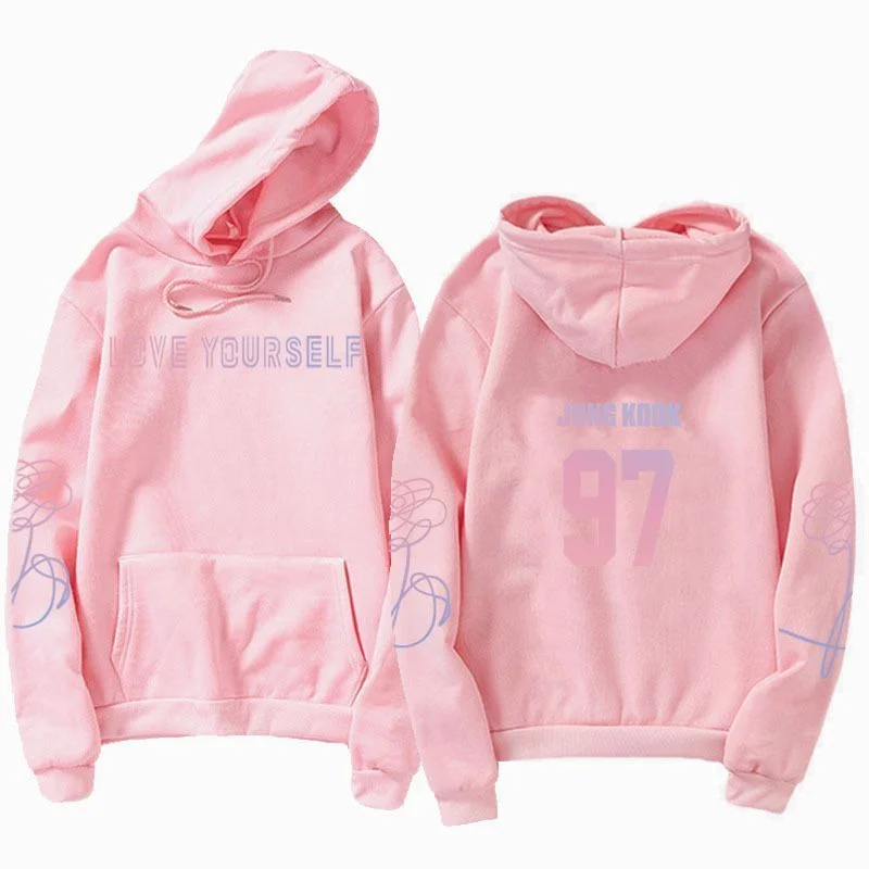 방탄소년단 Love Yourself Trend Hoodies