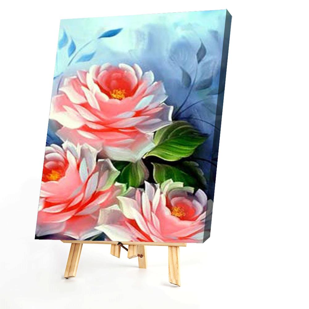 Rose Flower - Painting By Numbers - 40*50CM gbfke
