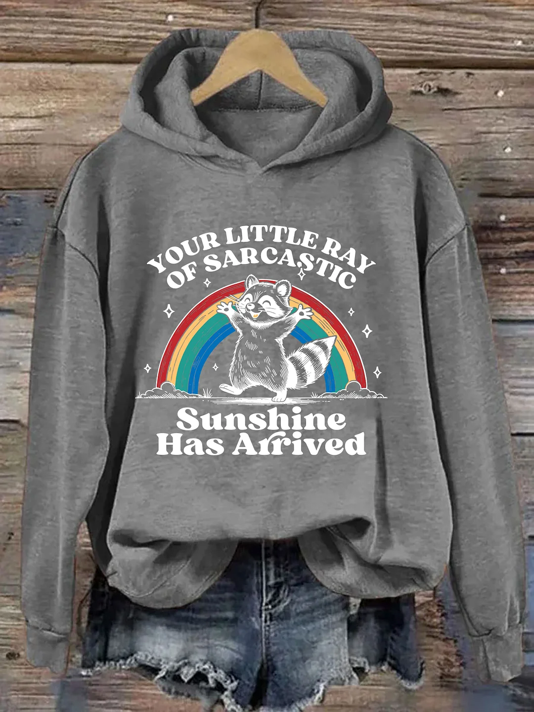 Your Little Ray Of Sarcastic Sunshine Has Arrived Hoodie