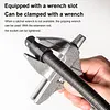 1/2 Inch Bendable Soft Connecting Rod Anti-Rust Ratchet Spanners Connecting Rod Non-Slip Wrench Extension Drive Adapter for Repair/Maintenance/Workshop/DIY (Black Long Rod)