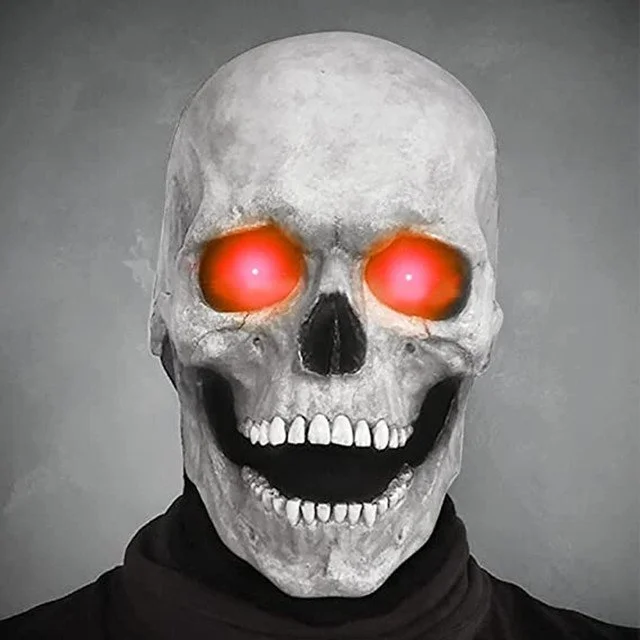 🎃Halloween Early Sale 🔥 Full Head Skull Helmet/ Creepy Mask