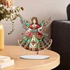 (US Local)Special Shape Angel Girl Table Top Diamond Painting Ornament Kits for Bedroom