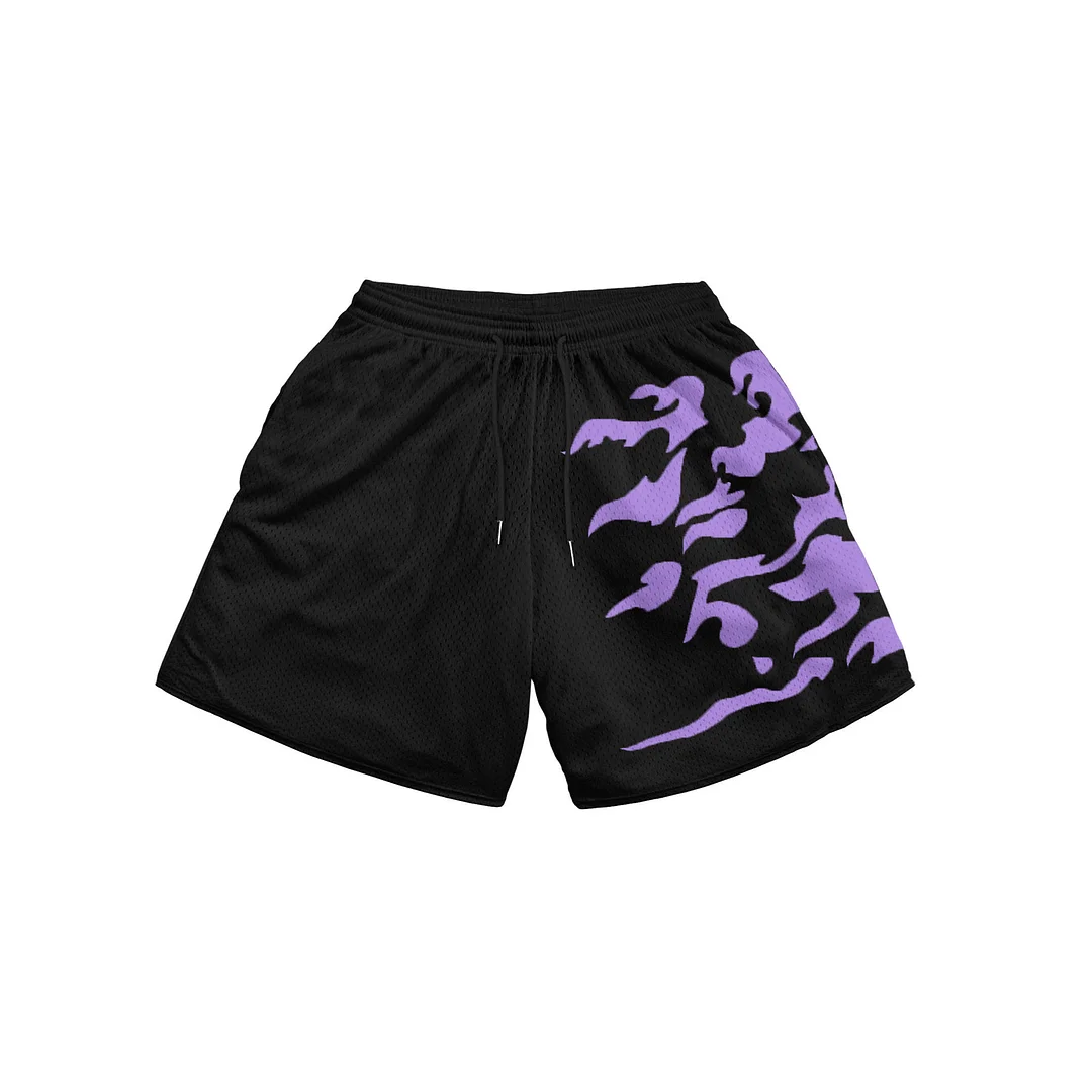 Men's Casual Patchwork Printed Shorts、、URBENIE