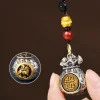 Zodiac Lucky Bag Keychain Pendant Snake Year of the Zodiac Year Amulet Gift