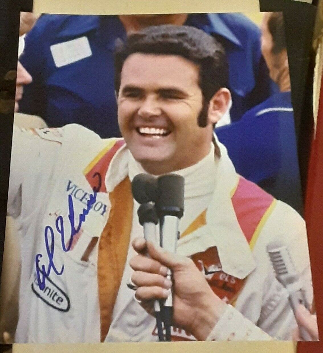 Al Unser SR 4x Indianapolis 500 Winners SIGNED AUTOGRAPHED 8x10 Photo Poster painting COA Racing