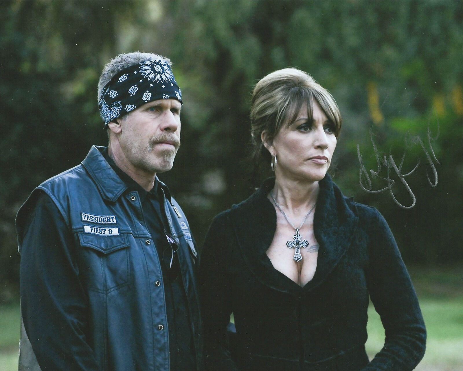 **GFA Sons of Anarchy - Gemme *KATEY SAGAL* Signed 8x10 Photo Poster painting K2 COA**