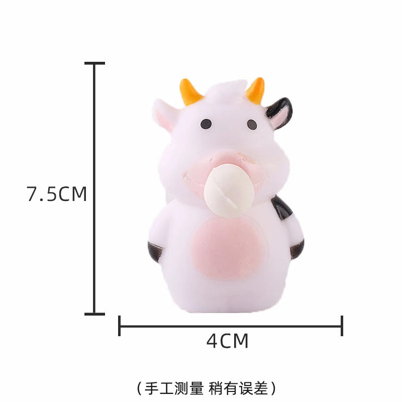 Squishy Toy Christmas Animal Santa Claus Snowman PVC TPR Toys