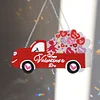 Diamond Painting Acrylic Love Truck Hanging Pendant