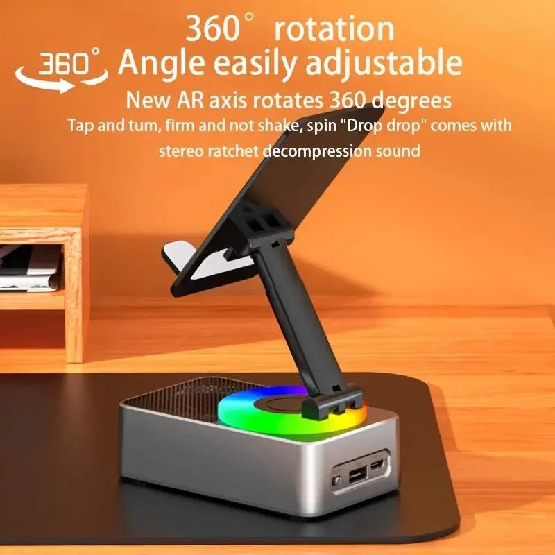 Lazy man Dumnezeu dispozitiv telefon mobil stand bluetooth audio mobil putere desktop tabletă universal 