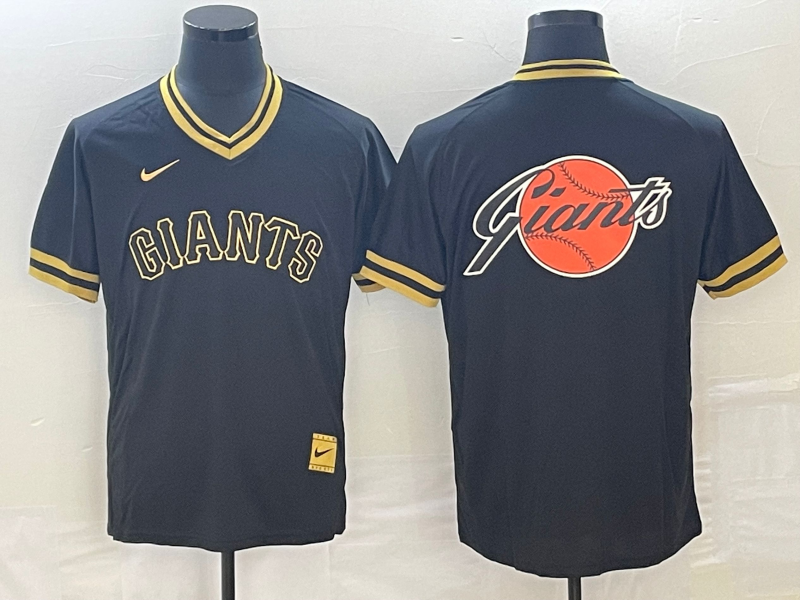 Men's San Francisco Giants Orange Authentic Replica Team Jersey mysite
